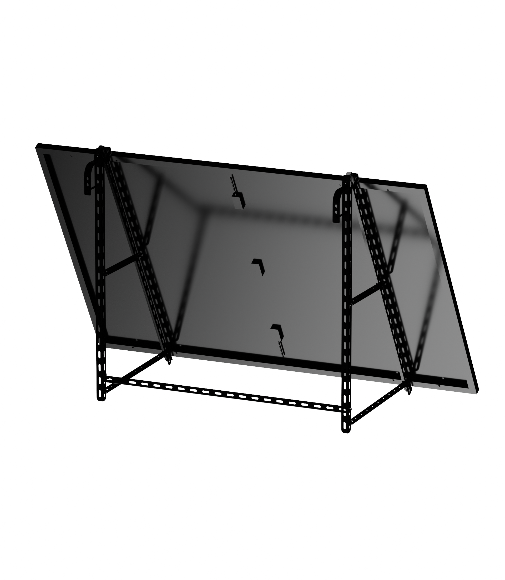 Product render: Sola 800 ground-mount frame